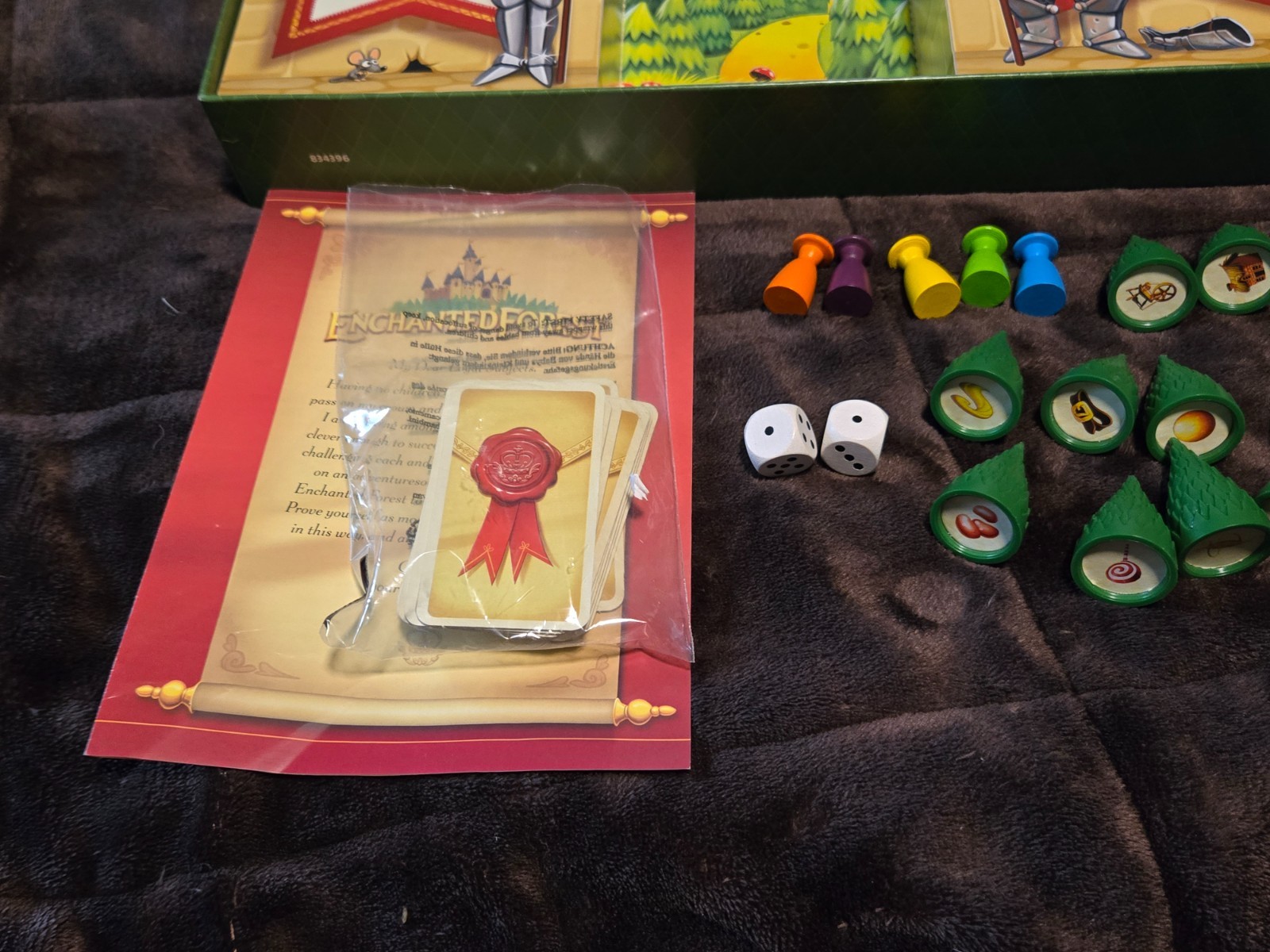 Enchanted Forest Board Game – 1994 Ravensburger – Complete