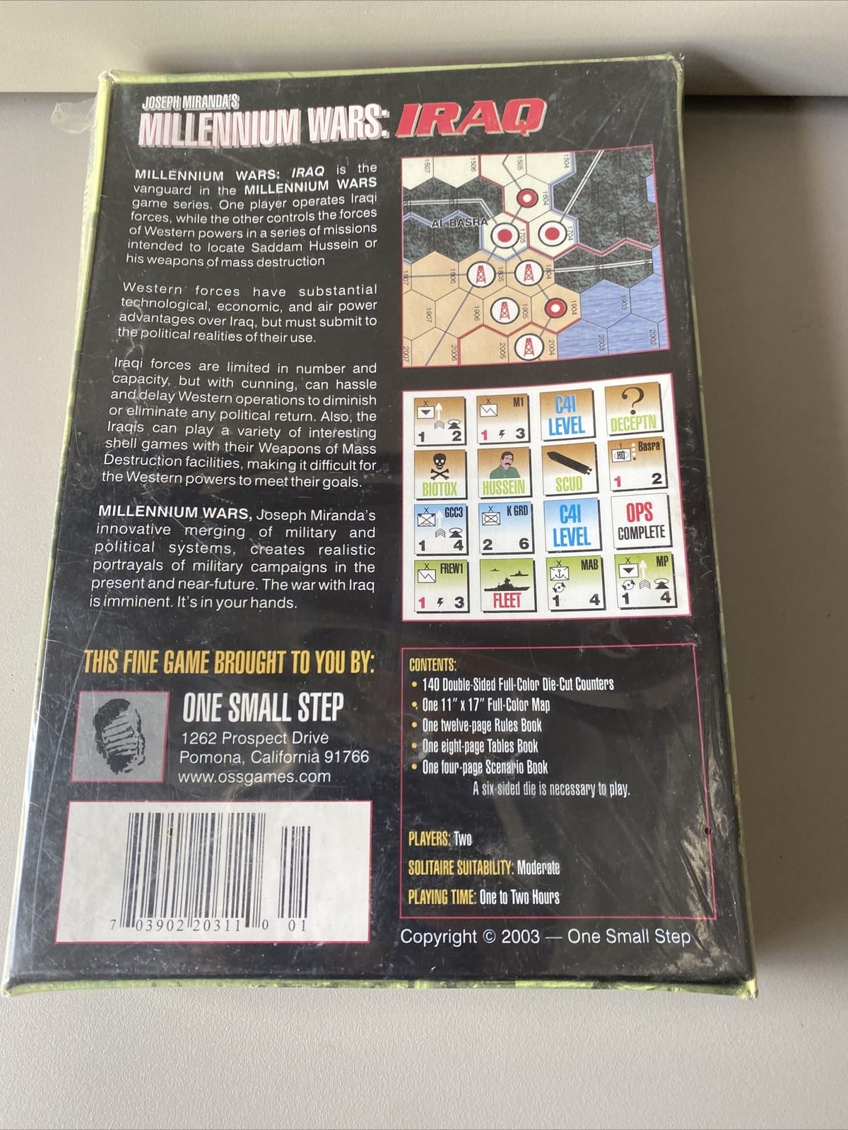 Millennium Wars: Iraq by Joseph Miranda – One Small Step – UNPUNCHED Some Damage