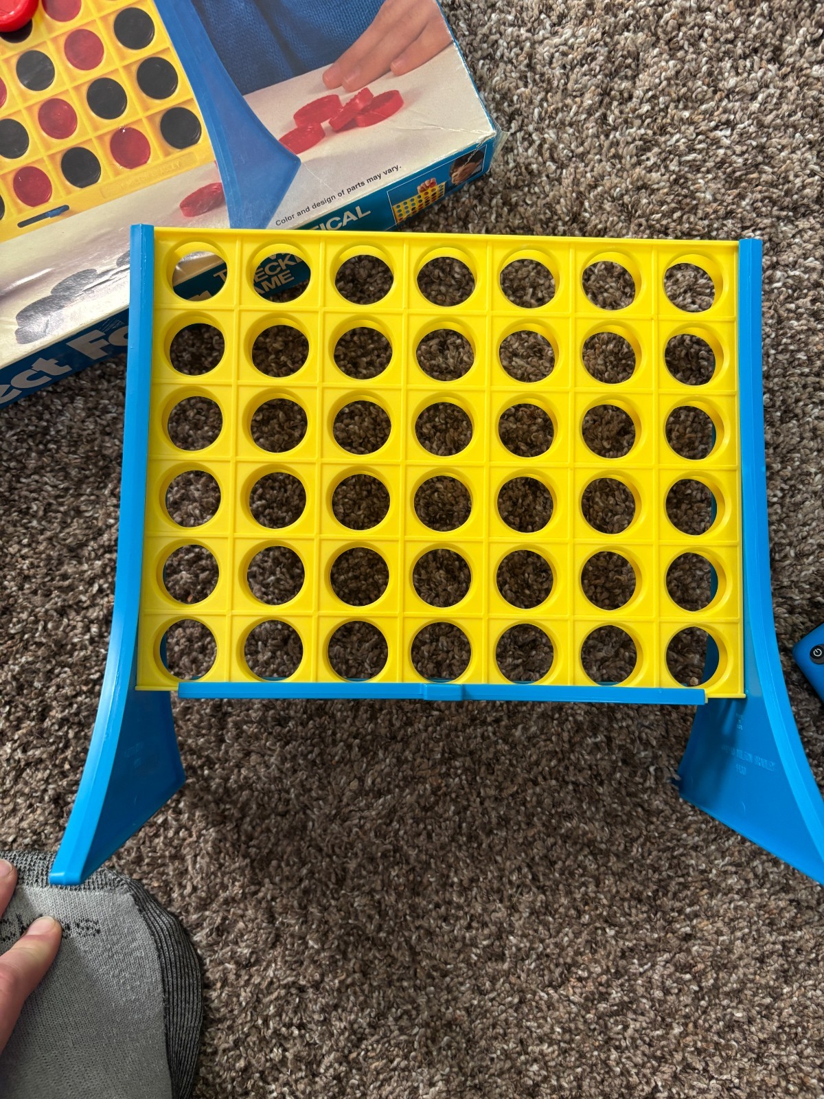 1986 Vintage CONNECT FOUR Game Milton Bradley 99% Complete – Only Missing Manual