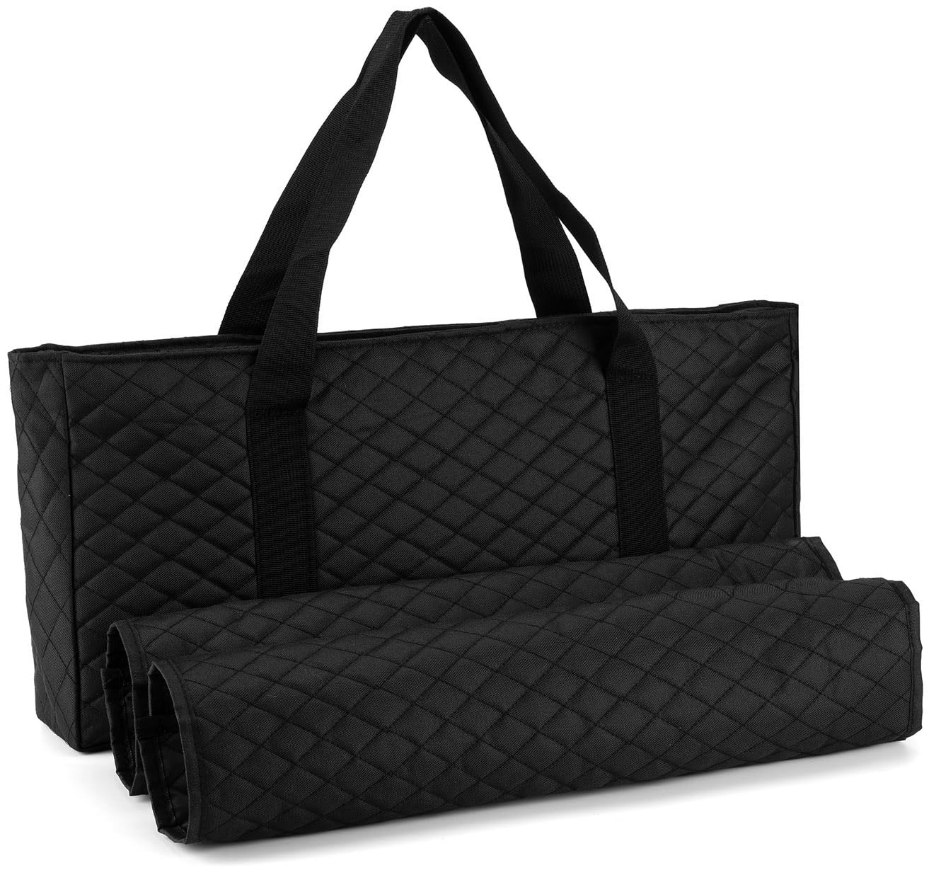 Mose Cafolo Empty American Mahjong Bag Set Quilted Soft Case 2 Wrappers For