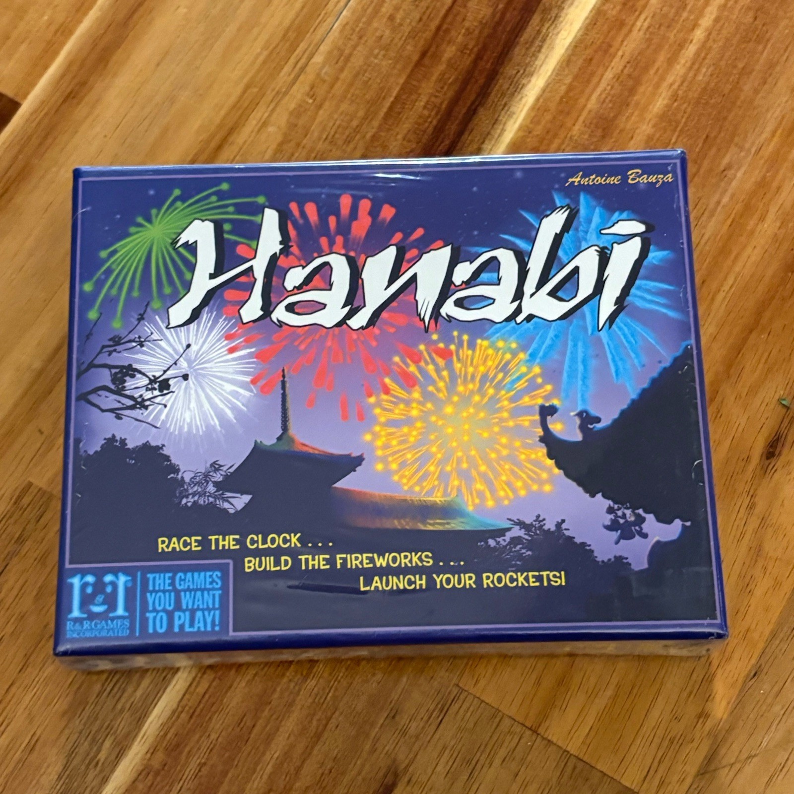 Hanabi CARD GAME BOARD GAME 2014 R & R GAMES INCORPORATED FAMILY AGES 8+ NEW