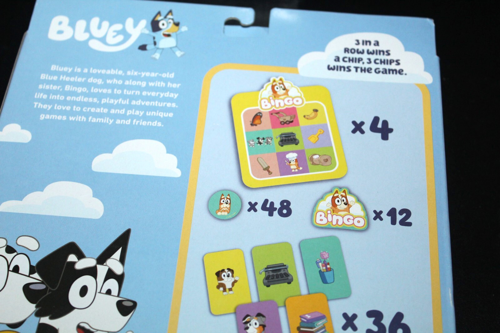 New Bluey Bingo Game 3+ years old – YS5 -9