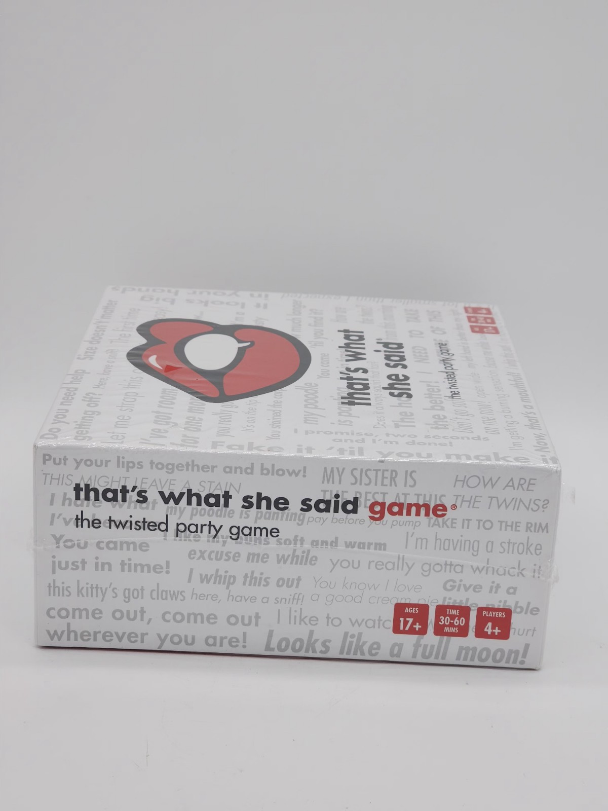 New Sealed That’s What She Said Twisted Card Game 4+ People Group Party Adult