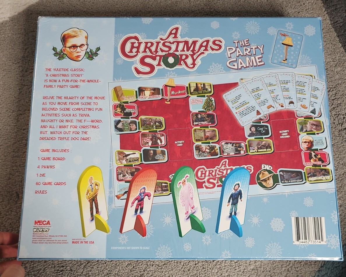NECA Wizkids A Christmas Story The Party Game, Board Game -Made In USA New Seal