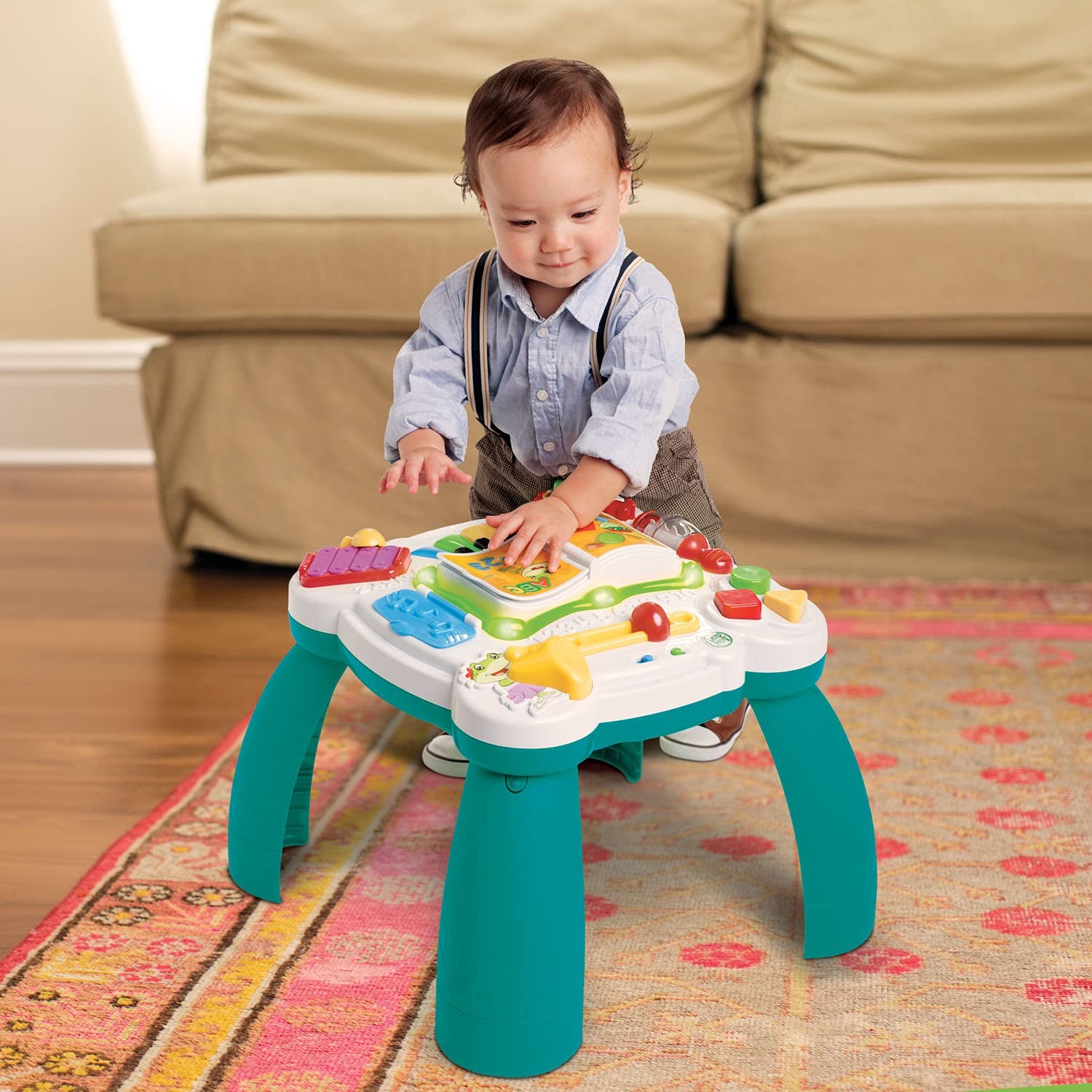 Kids Musical Table Learn and Groove Interactive Green LeapFrog 80-19270E