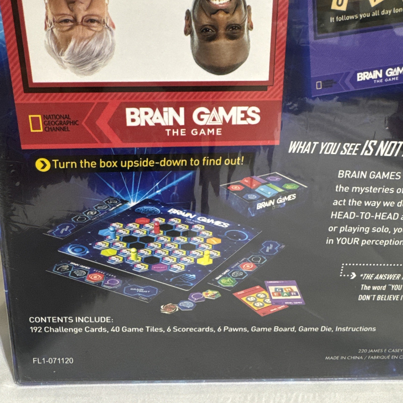 2015 Brain Games The Game New Factory Sealed NATIONAL GEOGRAPHIC