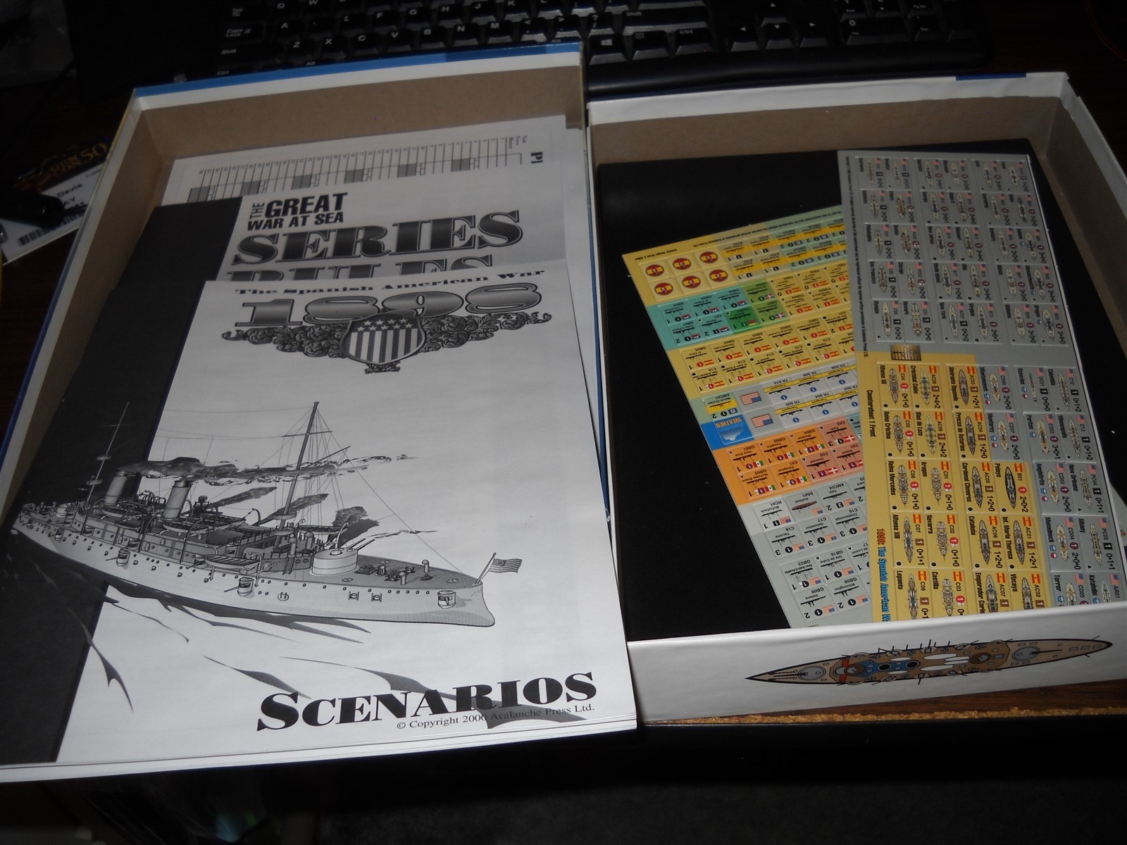 Avalanche Press: Great War at Sea: 1898: Spanish American War: Unpunched