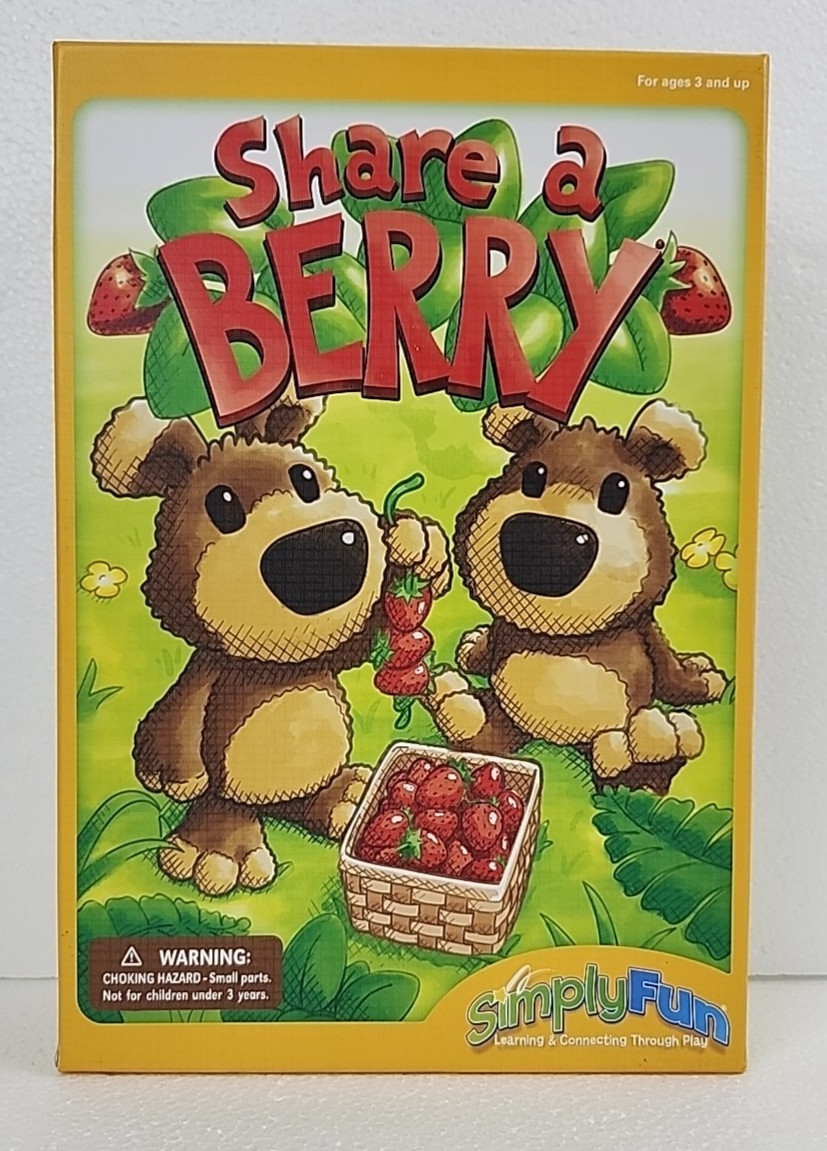 ✅ Share A Berry by Simply Fun Board Game Complete