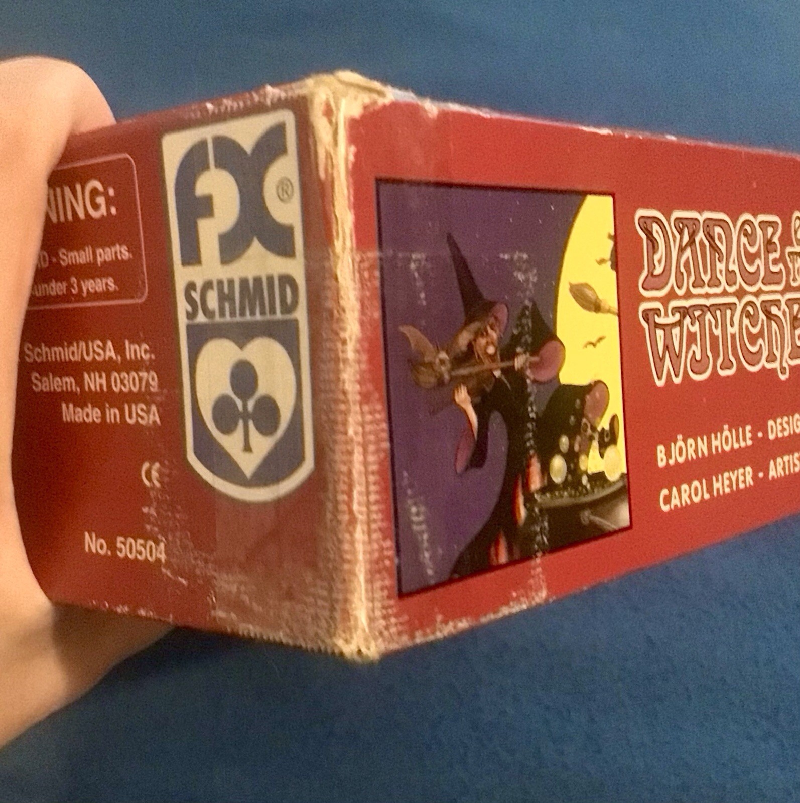 Dance Of The Witches 1997 Board Game Vintage FX Schmid Bjorn Holle Near Complete