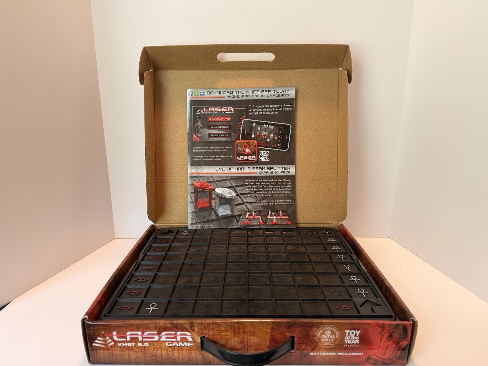 Laser Khet 2.0 Game Strategy 2010 Innovention Toys –Tested and Free Shipping
