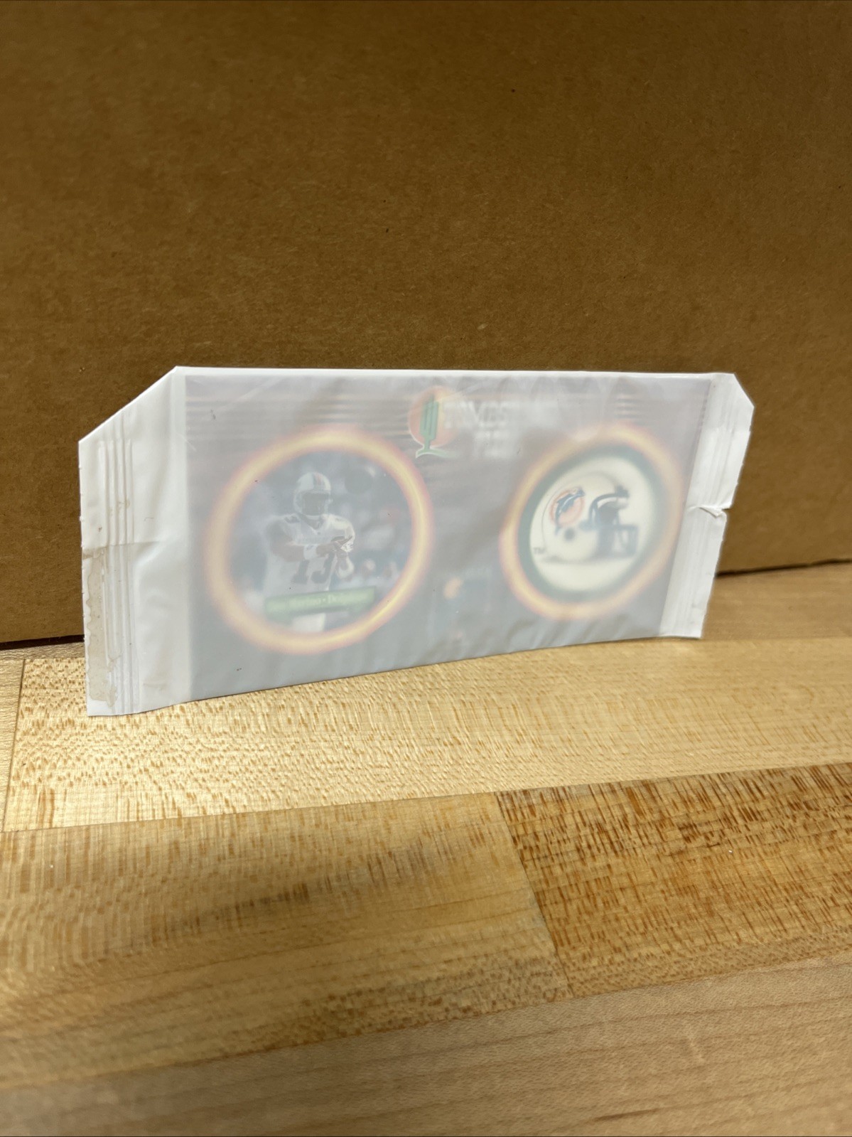 1995 Tombstone Pizza Quarterback Club Pog #6 Dan Marino Dolphins SEALED Box 236