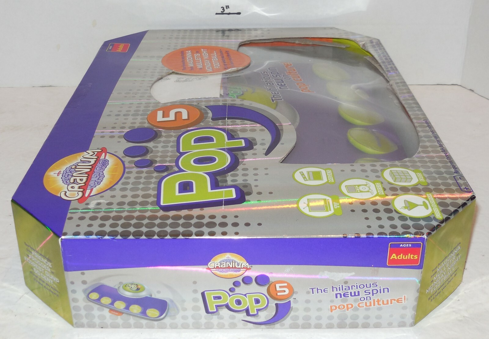 2006 Cranium Pop 5 Adult Pop Culture 100% complete Board Game