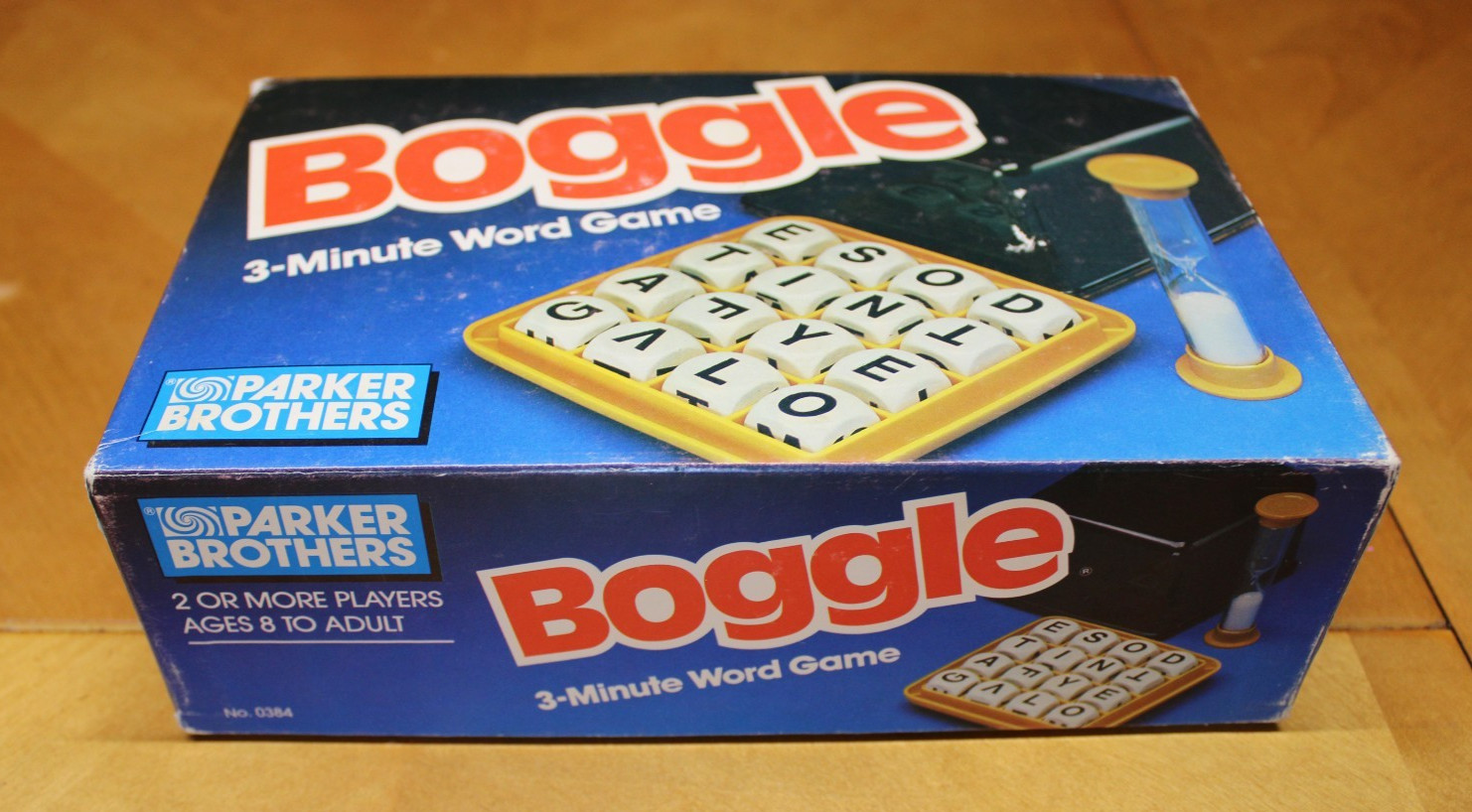 Vintage Boggle Hidden Word Game 1987 Parker Brothers Complete