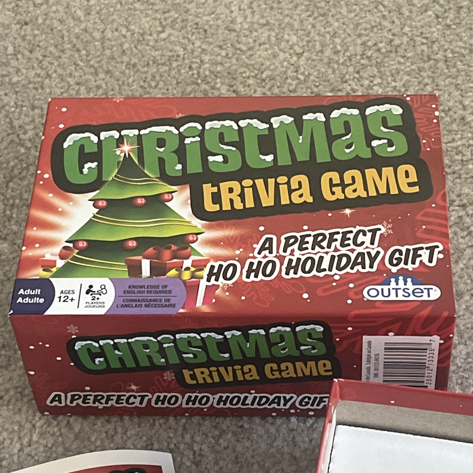Christmas Trivia Game A Perfect Ho-Ho Holiday Gift Adult Party Family Friend Fun