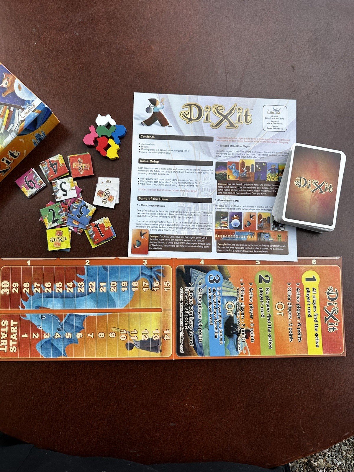 Dixit Board Game Complete Family Picture Storytelling Game Libellud Asmodee 2016