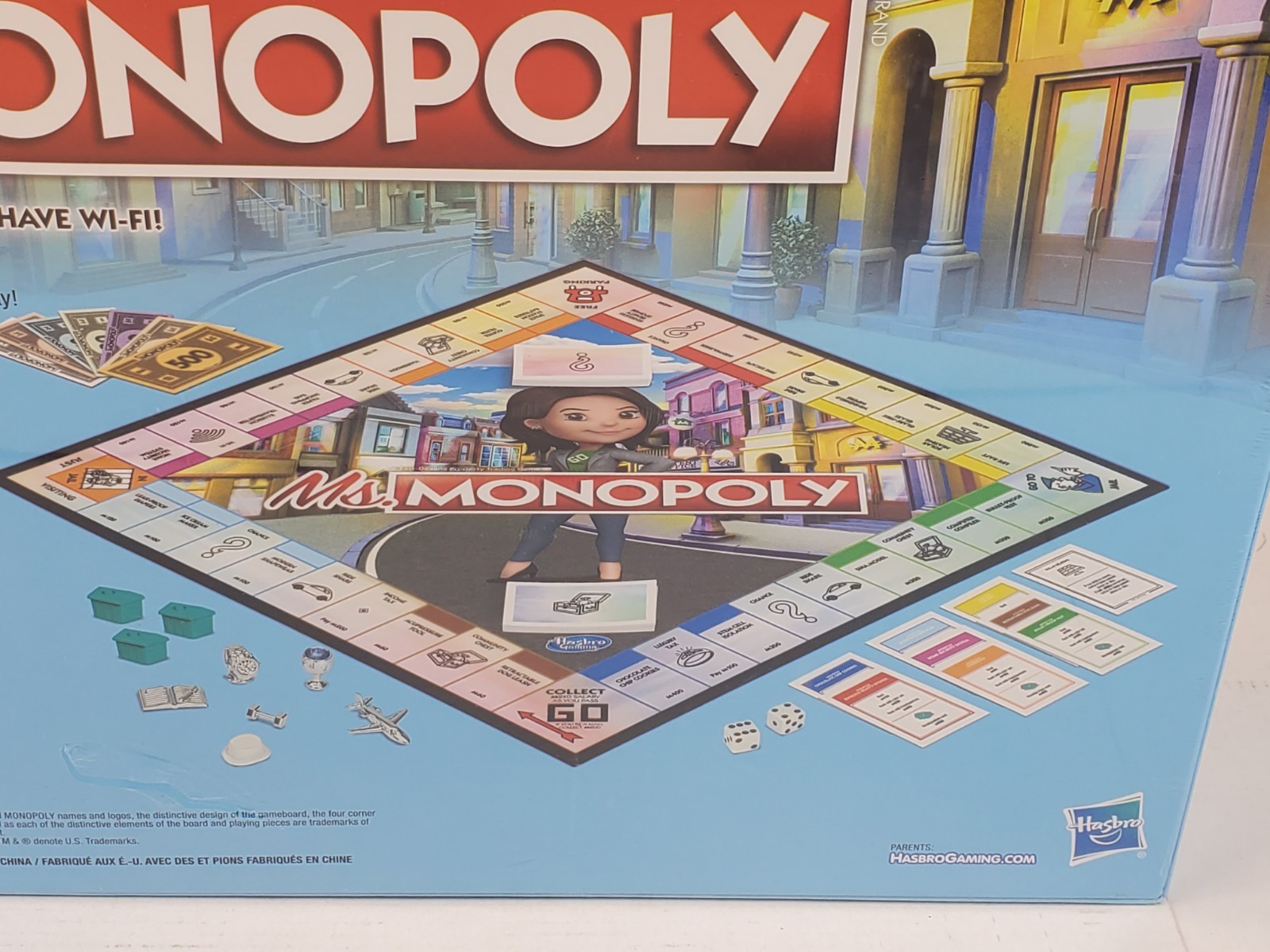 Ms. Monopoly Board Game By Hasbro New And Sealed
