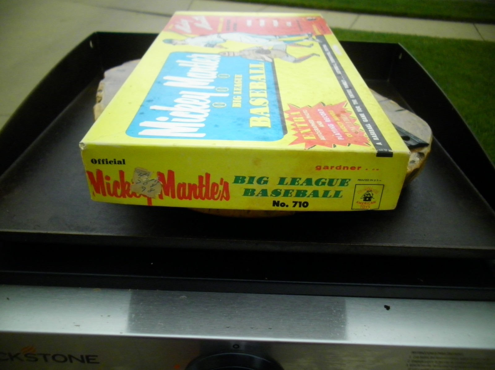 1957 Mickey Mantle’s Big League Baseball Game w/ Spinner, Play Cards – Near Comp