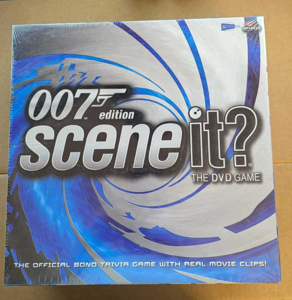 James Bond – SCENE IT? 007 EDITION -DVD Board Game 2004 Screenlife-NEW & SEALED