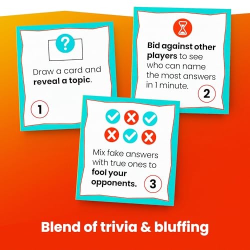 Tiki Knockout: Bluff Your Way to Victory – Team Building & Party Board Games –