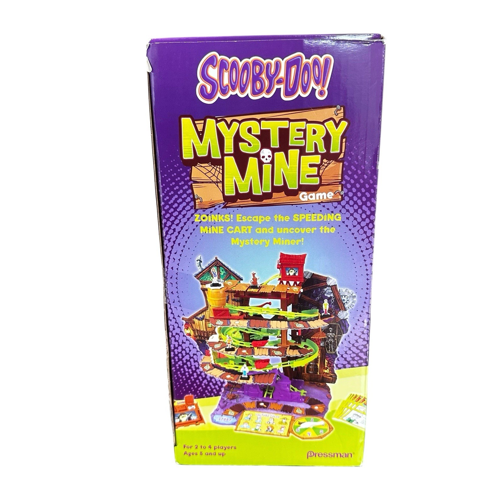 Scooby Doo 2013 Pressman Mystery Mine Board Game 100% COMPLETE ! Retired ! NEW
