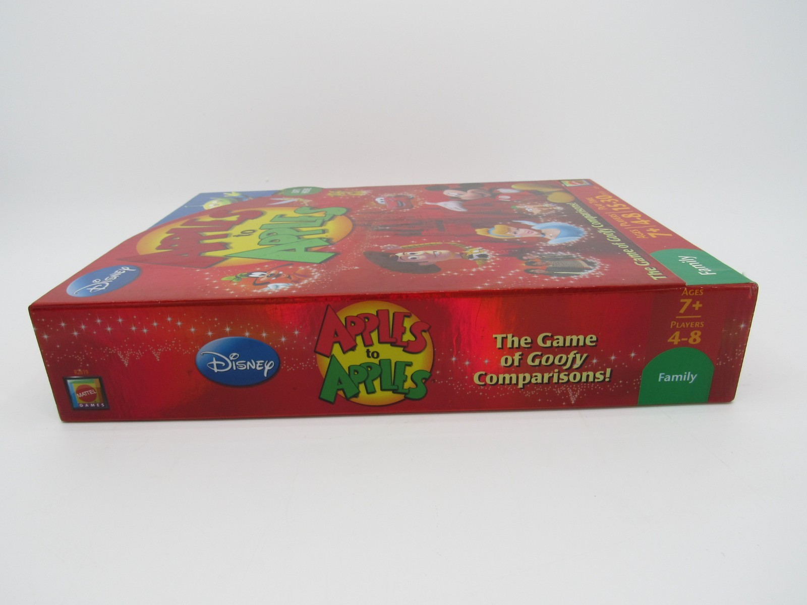 Disney Apples to Apples Game COMPLETE Mattel 2009 Cards Family Party