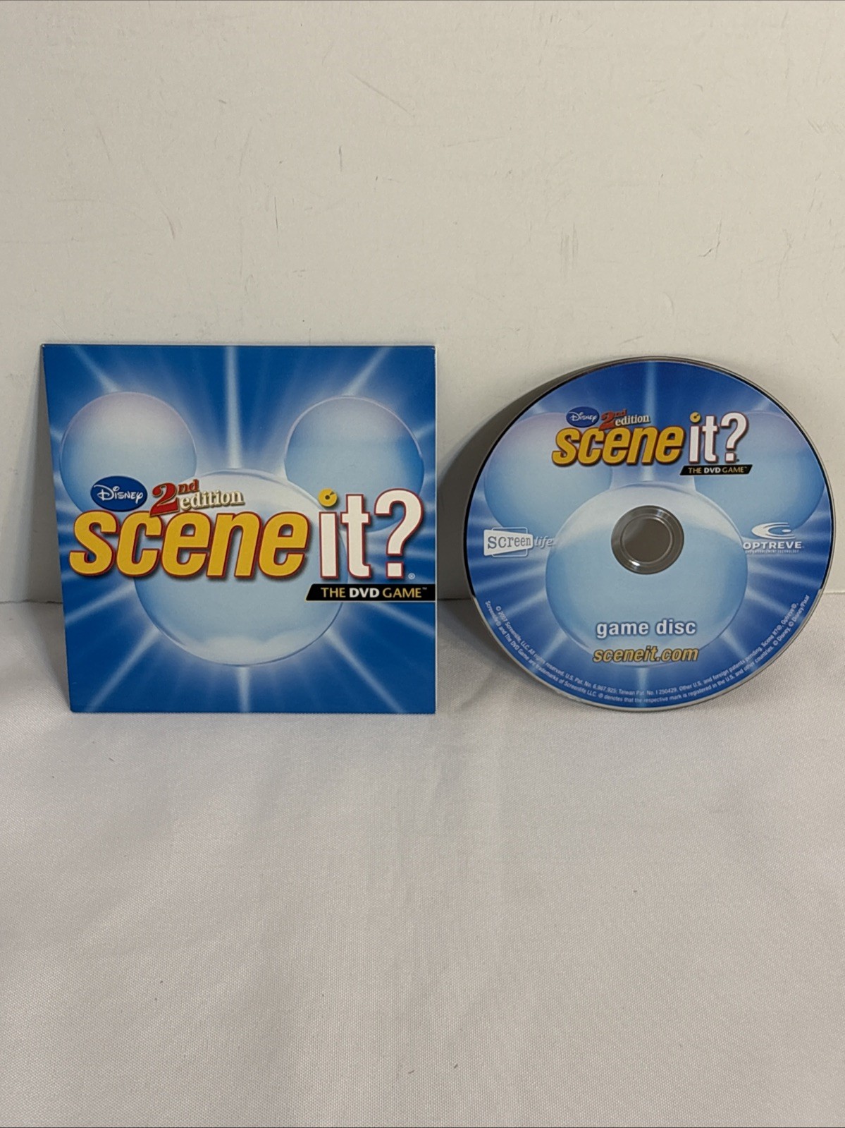 Scene it? Disney 2nd Edition DVD Game 100% COMPLETE! 2007 (Collector’s Tin) EUC