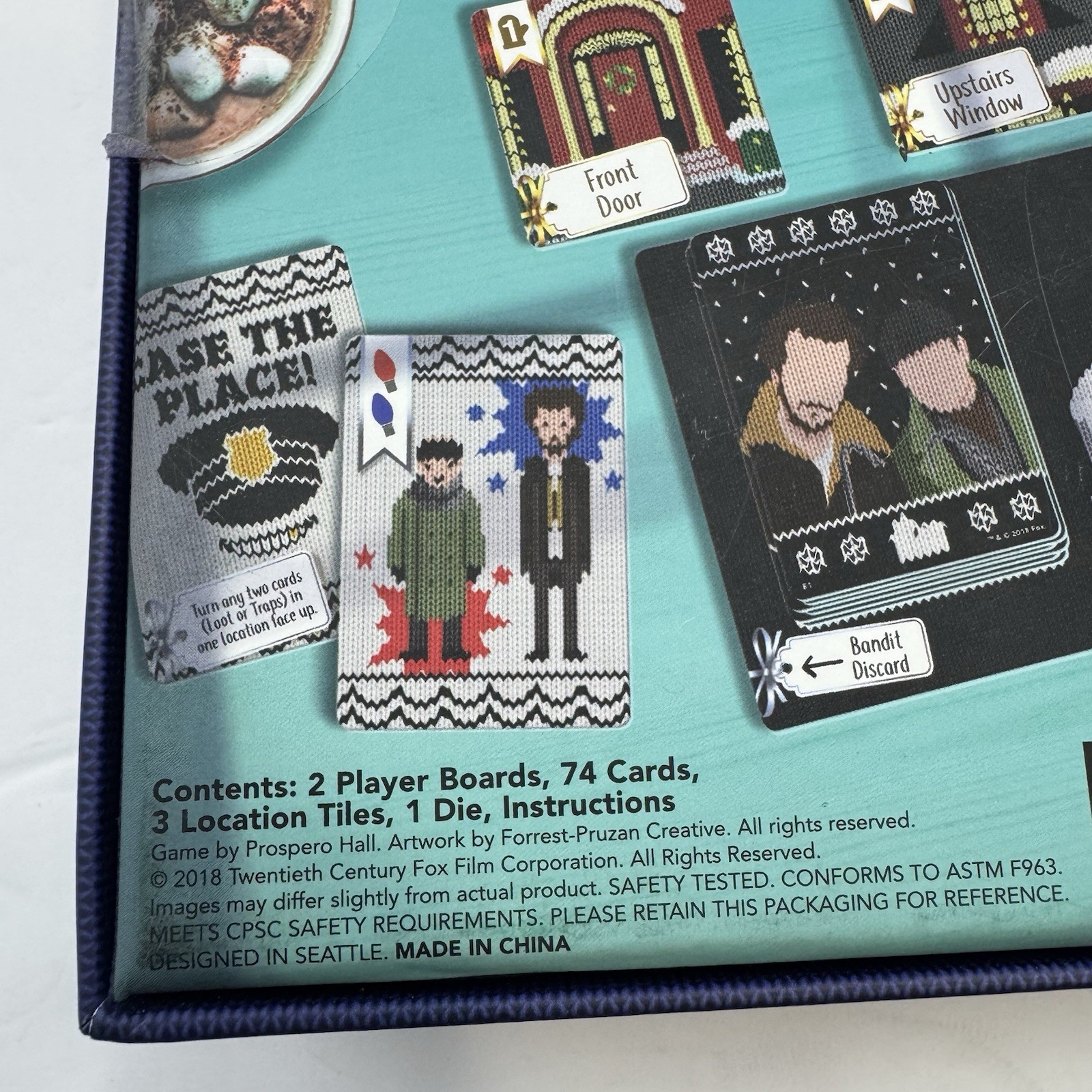 Home Alone Board Card Game Merry Christmas Open Box