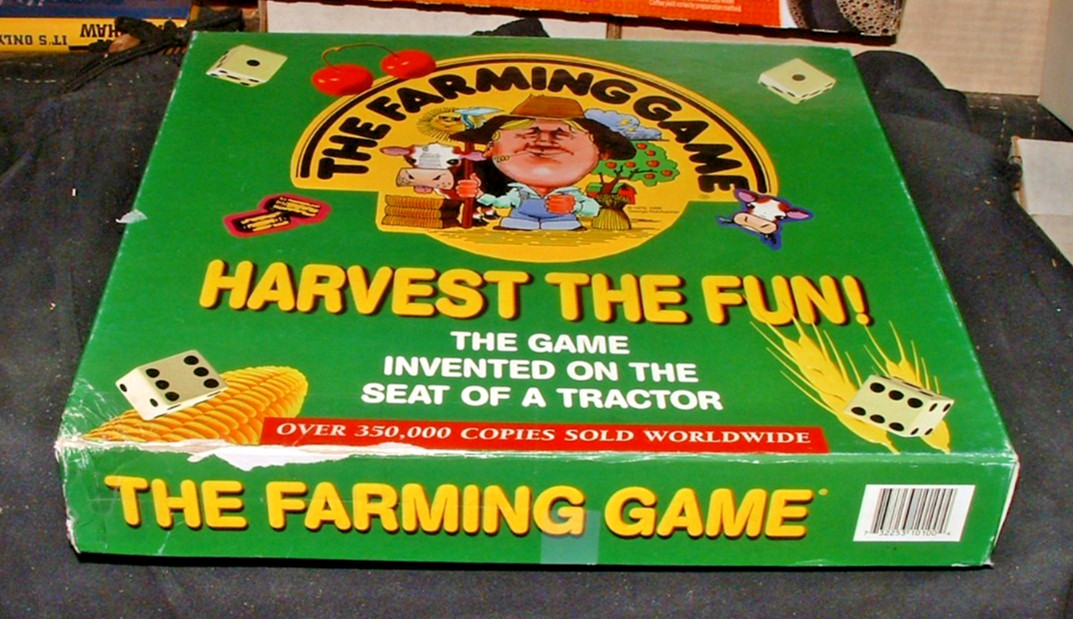 Vintage The Farming Game, Harvest the Fun! By Weekend Farmer Board Game Complete