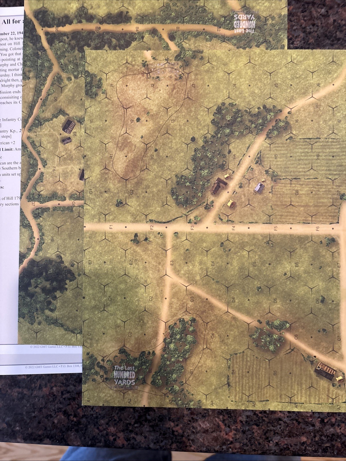 The Last Hundred Yards Mission Pack #1 GMT Games New