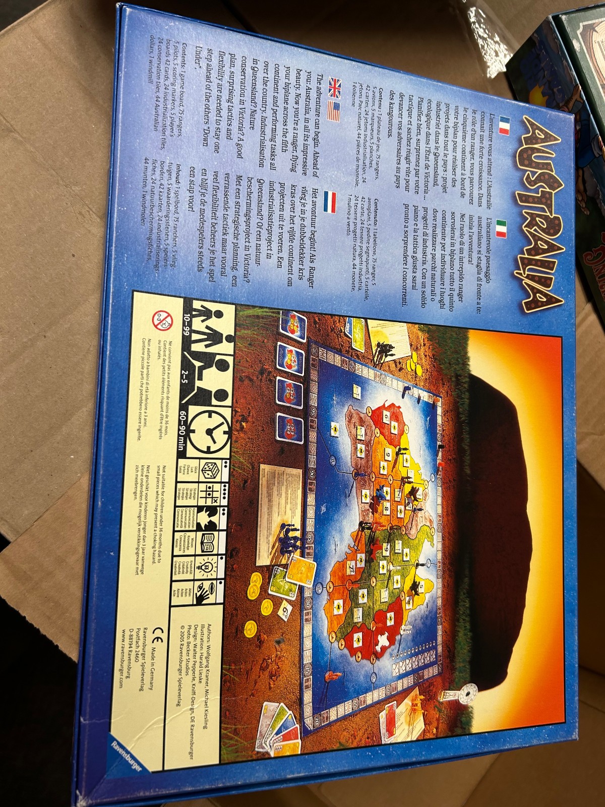 Lot of 5 – Board Game Australia, Police Precinct, Fast Flowing Forest Fellers