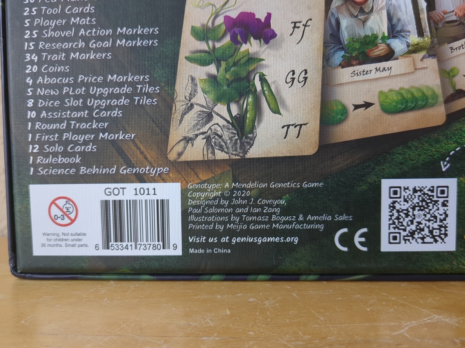 Genotype: A Mendelian Genetics Game by Genius Games