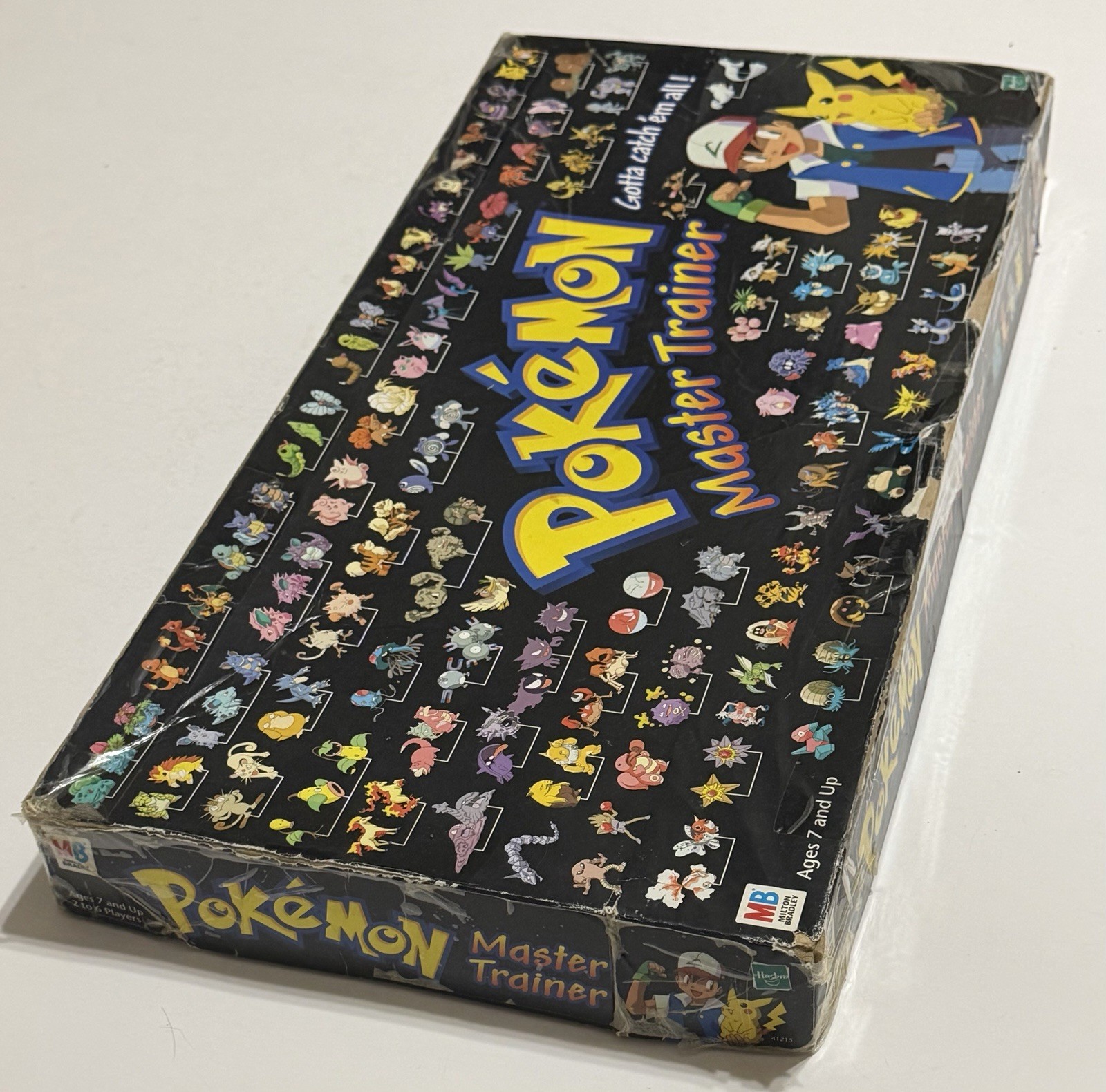 Vintage Hasbro Pokemon Master Trainer Game Board 1999 Edition *Read Description