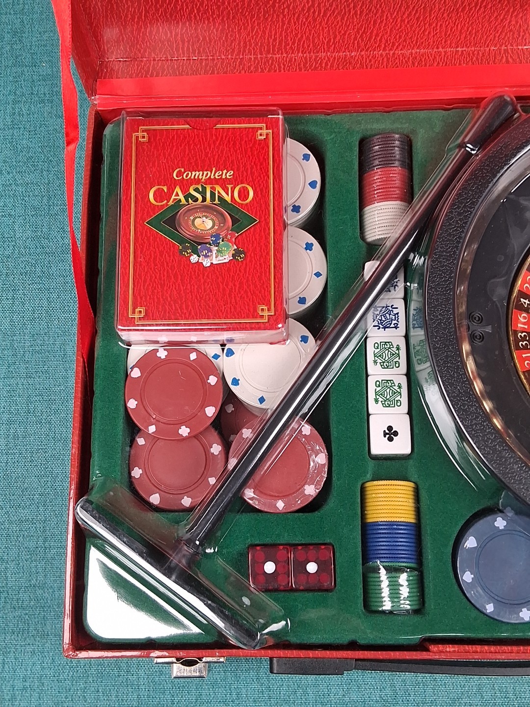 Complete Casino Roulette Travel Game w/ Case by Sterling Innovation NY