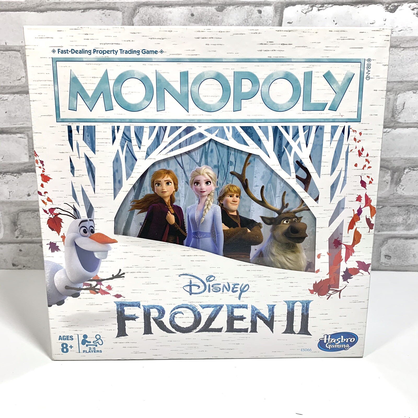Disney Frozen 2 II Monopoly Board Game Hasbro Gaming Elsa Anna Olaf Kristoff NEW