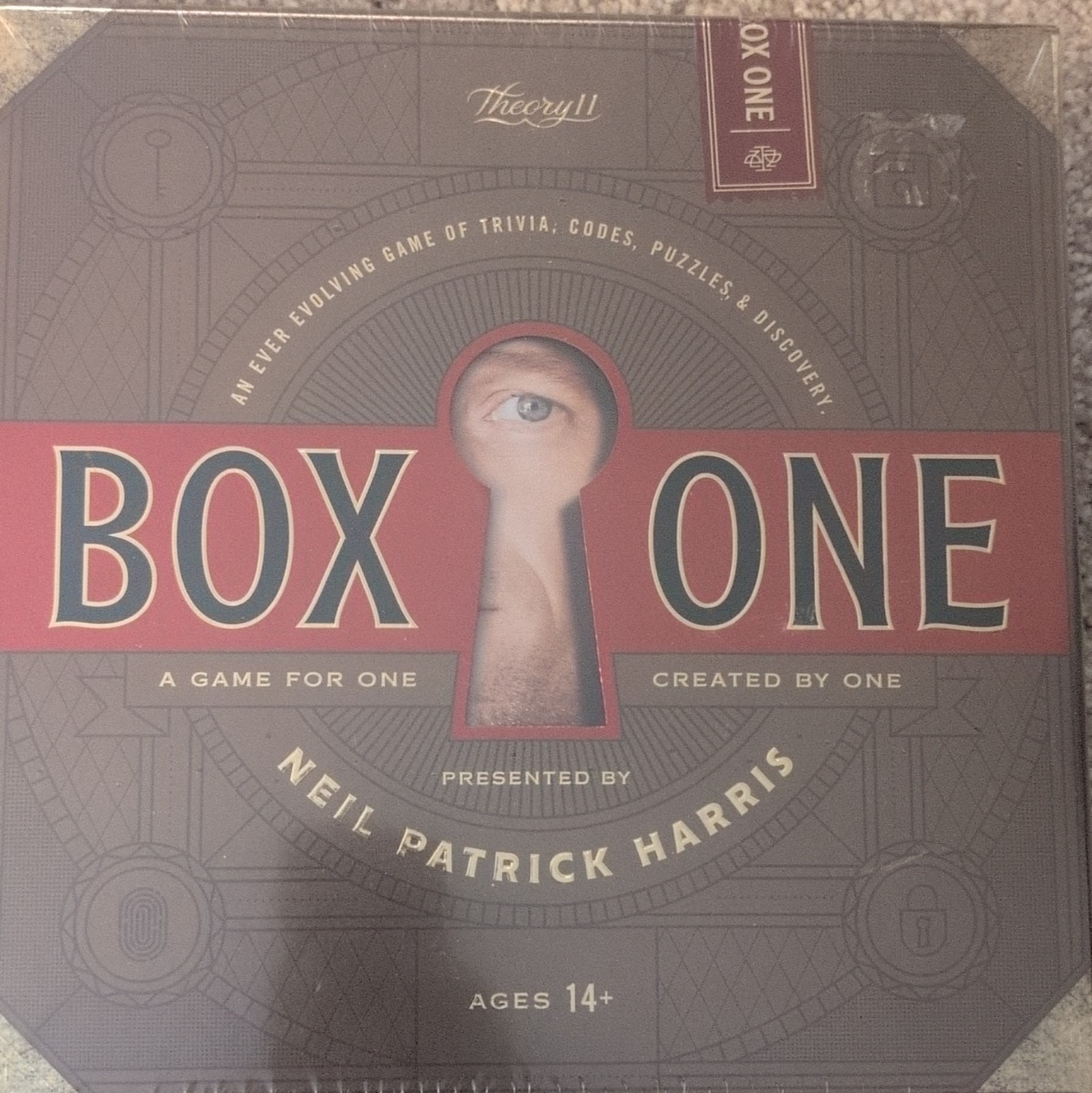 Box One – Board Game By Neil Patrick Harris (Brand New, Sealed)
