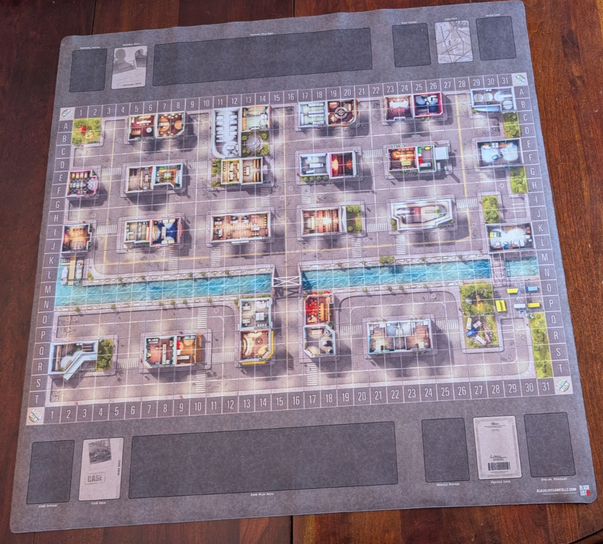 Brook City Playmat – Playmat only, game not included