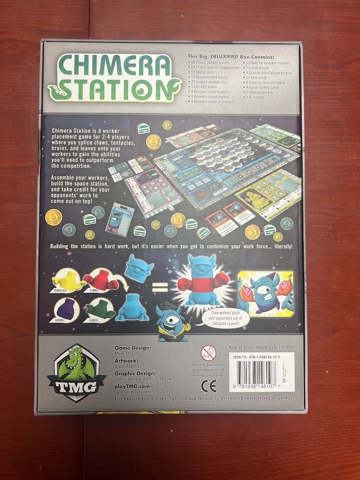 Chimera Station Board Game Deluxified Edition + 2017 Mini Expansion Promo – TMG