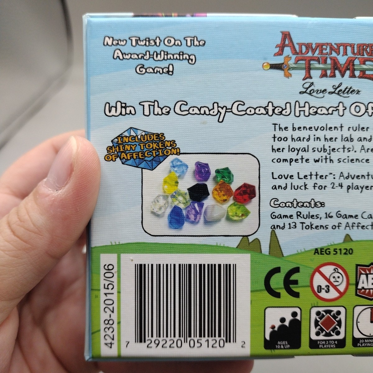 Love Letter Adventure Time Boxed Edition Complete Steve Jackson OOP Sealed Cards