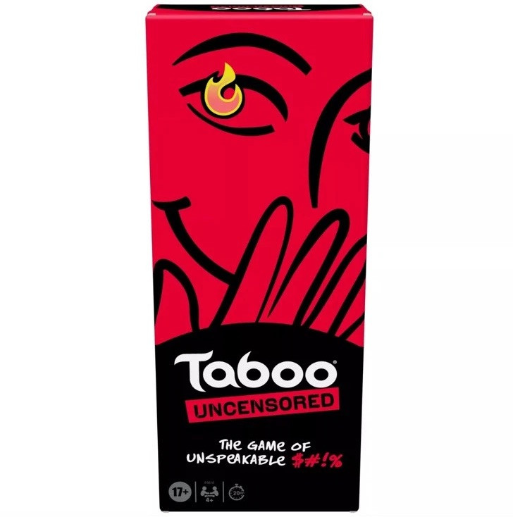 Hasbro Gaming Taboo Uncensored Board Game for Adults Only Ages 17+ 4+ Player