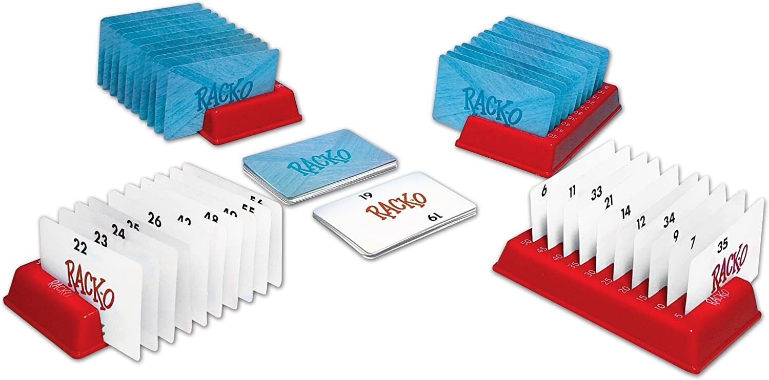 RACK-O Card Game – Family Game Night Kids 8+ & Adults – Original Retro Classic