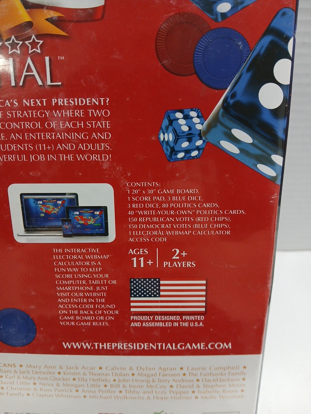 The Presidential The Most Powerful Game in the World Premiere Edition 2012 NEW