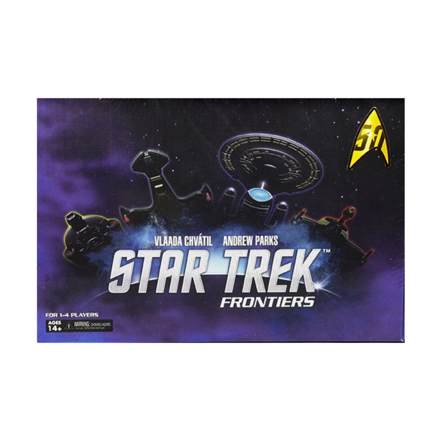 WizKids Board Game Star Trek Frontiers w/The Return of Khan! VG+/NM