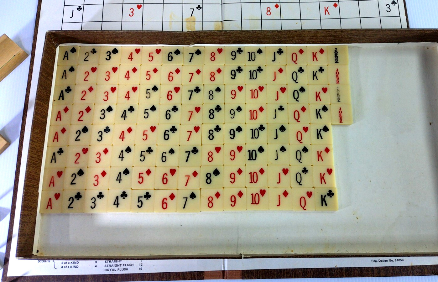 Crosshand Poker Vintage Boardgame 1978 FCB Industries Western Australia #316837