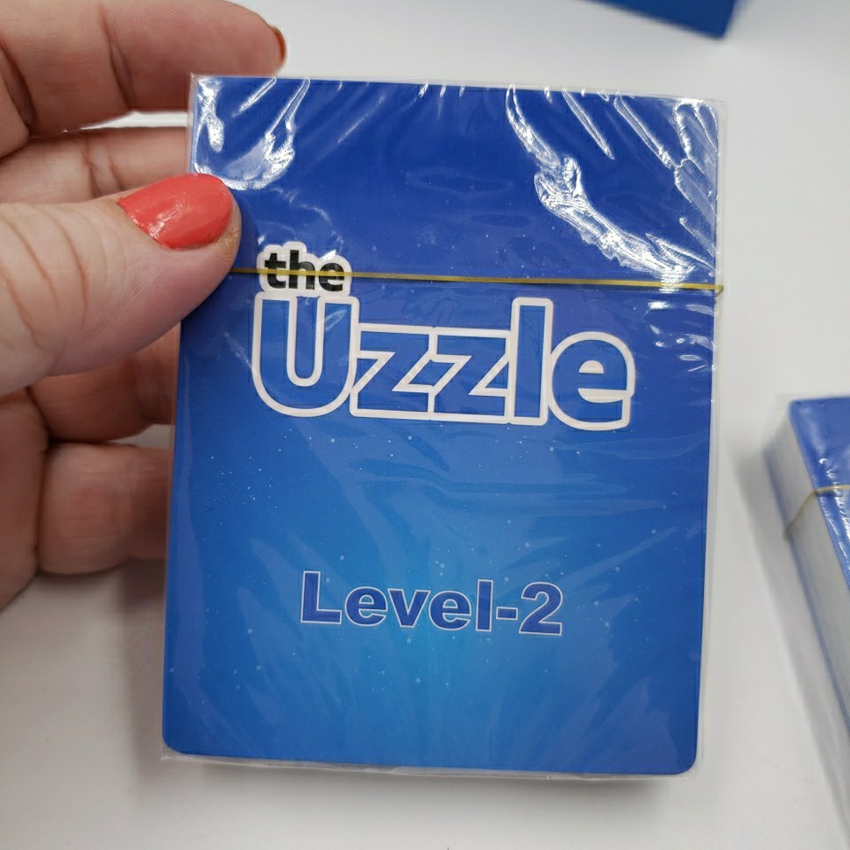 The Uzzle Family Block Puzzle Game for Children 4 and UP to Adult Educational