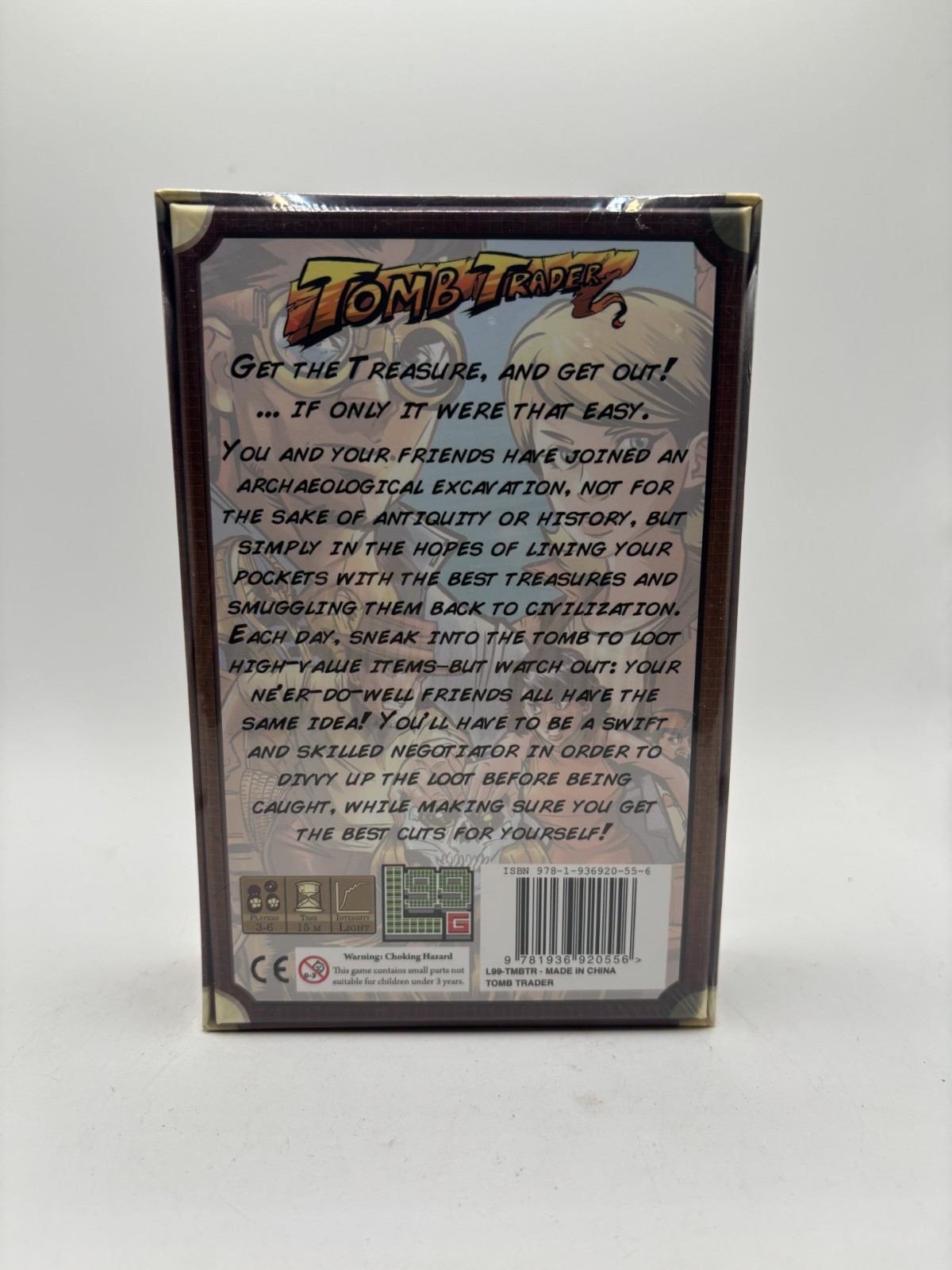 Tomb Trader Level 99 G Board Game Asher Stuhlman – Brand New Sealed