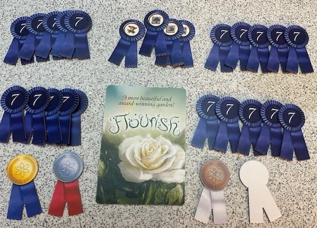 Flourish COMPLETE OPEN BOX board game by Starling Games