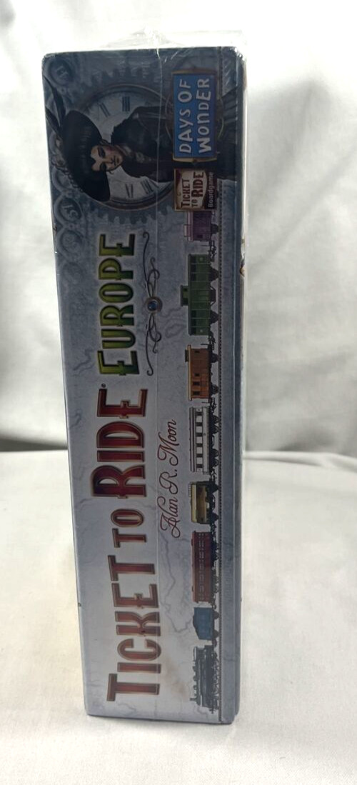 NEW 2019 UNOPENED SEALED RETIRED DAYS OF WONDER TICKET TO RIDE EUROPE BOARD GAME