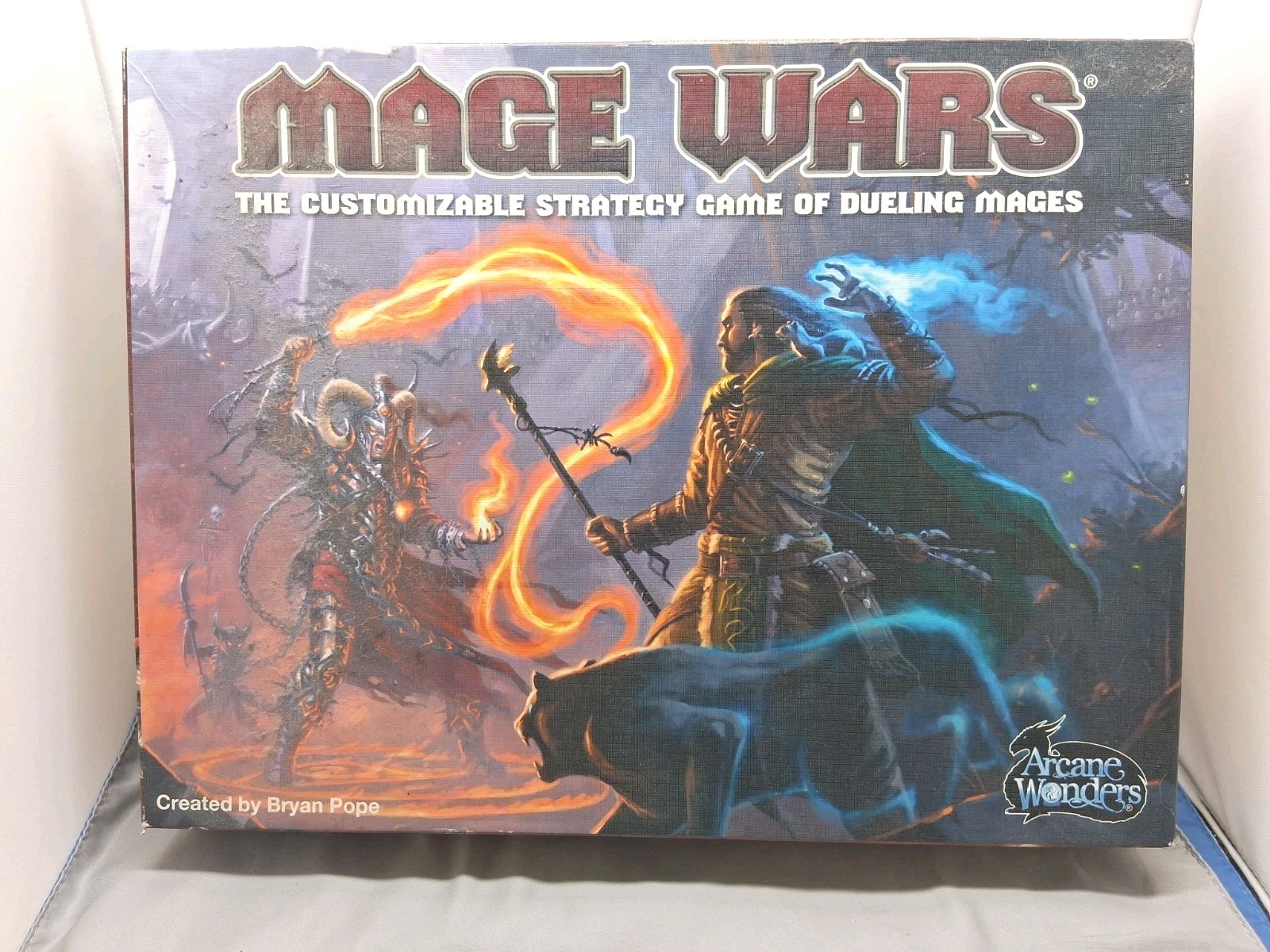 Mage Wars Arena Core Set Boardgame Pre-owned Excellent