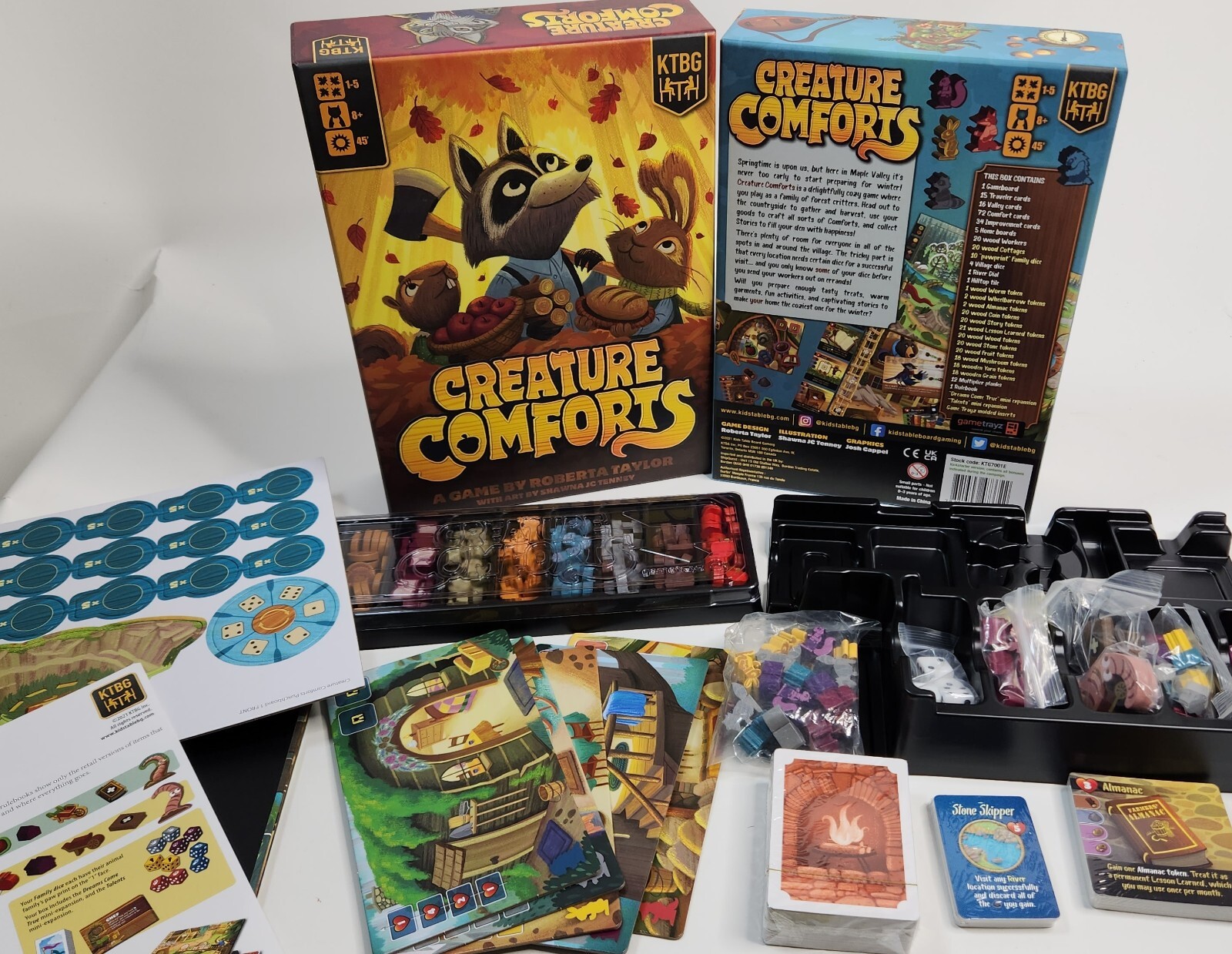 Creature Comforts Kickstarter Exclusive Edition + Promo Cards by KTBG SEALED