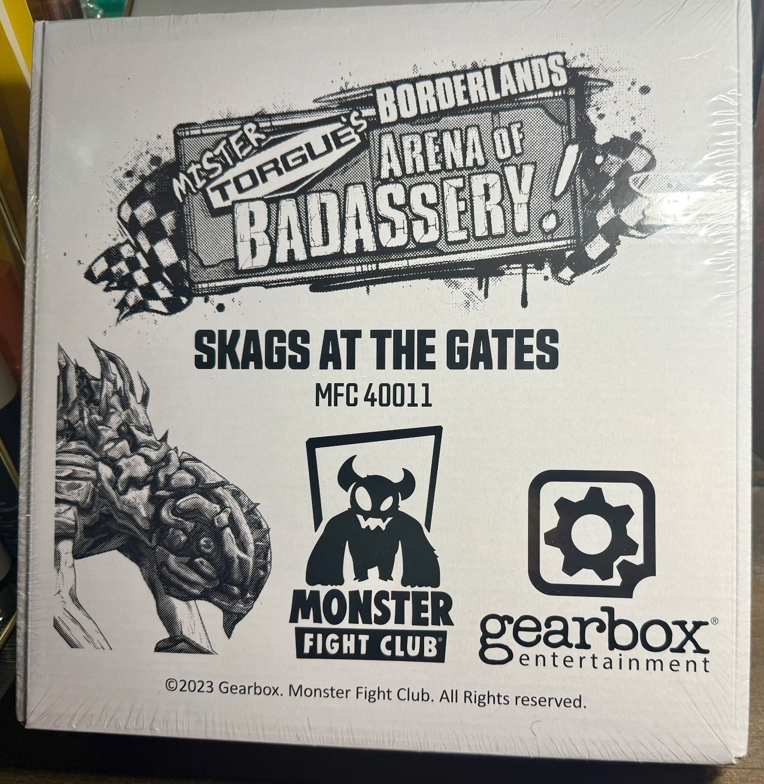 Borderlands Mister Torque’s Arena of Badassery True Badass Kickstarter (Sealed)